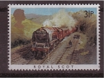 Stamps United Kingdom -  serie- Trenes famosos
