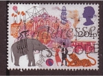Stamps United Kingdom -  850 aniv. feria de San Bartolome