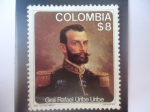 Stamps Colombia -  General: Rafael Uribe Uribe (1859-1914) - 60° aniversario de su muerte 1859 al 1979
