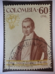 Stamps Colombia -  Jorge Tadeo Lozano -1771-1816