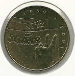 monedas del Mundo : Europa : Polonia :  Solidarnosc-Anverso