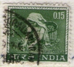 Stamps India -  66 Recoleción del té
