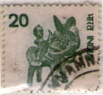 Stamps India -  93 Artesania