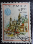 Stamps Colombia -  Visita de S.S. PAULO VI a Colombia-Agosto 1968