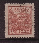 Stamps Brazil -  Correo postal