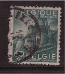 Stamps Belgium -  Planta química