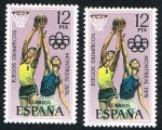 Stamps : Europe : Spain :  BALONCESTO