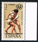 Stamps Spain -  LUCHA CANARIA