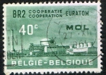 Stamps Belgium -  BR2 Cooperatie EURATM