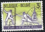 Stamps Belgium -  Esgrima