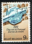Stamps Belgium -  Journee du timbre 1981