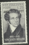 Stamps Italy -  Vincenzo Bellini