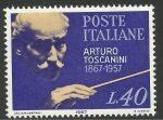 Sellos de Europa - Italia -  Toscanini
