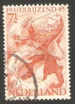 Stamps Netherlands -  433 - Sello de la Liberación
