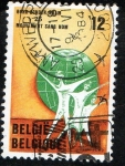 Stamps Belgium -  Mouvement sans nom
