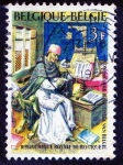 Stamps Belgium -  Bibliotheque royale de Belgique.