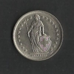 monedas de Europa - Suiza -  Confederacion Helvetica / Anverso