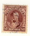 Sellos del Mundo : America : Venezuela : Gral. Sucre Ed 1904