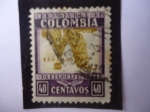 Stamps Colombia -  Bananas