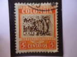 Stamps Colombia -  Café