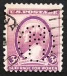 Stamps : America : United_States :  Susan B. Antony