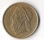 monedas del Mundo : Europa : Grecia :  OMHPOZ