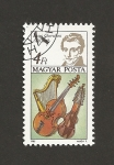 Stamps Hungary -  Luigi Cherubini, músico