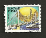 Stamps Hungary -  Puentes sobre Danubio, Novi Sad