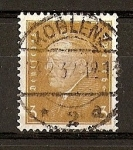 Stamps : Europe : Germany :  Presidente Ebert.