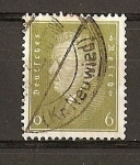 Stamps Germany -  Presidente Ebert.