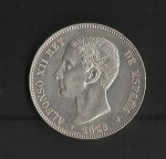 monedas de Europa - Espa�a -  Alfonso XII / anverso / 1876