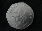 monedas de America - M�xico -  MIGUEL HIDALGO