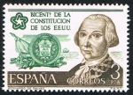 Stamps : Europe : Spain :  BERNARDO DE GALVEZ