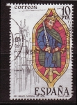 Stamps Spain -  serie- Vidrieras