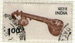 Stamps : Asia : India :  105 Instrumento