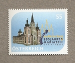 Stamps Austria -  850 Aniv. santuario de Marizell