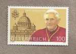 Sellos de Europa - Austria -  S.S. Benedicto XVI