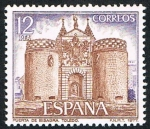 Stamps Spain -  PUERTA DE BISAGRA. TOLEDO
