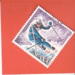 Stamps Spain -  Copa del Mundo de Esquí-Granada Sierra Nevada      (Q)