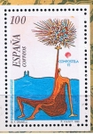Stamps Spain -  Edifil  3257  Compostela´93.  