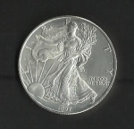 monedas de America - Estados Unidos -  Libertad caminando.