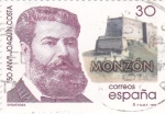 Stamps Spain -  150 Aniversario Joaquín Costa     (Q)