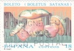 Stamps Spain -  MICOLOGÍA- Boleto    (Q)