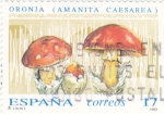 Stamps Spain -  MICOLOGÍA- Oronja    (Q)