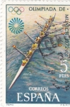Stamps Spain -  XX Juegos Olímpicos de Munich      (Q)