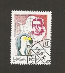 Stamps Hungary -  Ernest Shackleton, explorador antártida