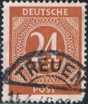 Stamps Germany -  OCUPACIÓN INTERALIADA. CIFRAS 1946. Y&T Nº AAS15