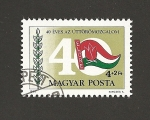 Stamps Hungary -  40 aniv. de la Organización Jovenes Pioneros