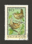 Sellos de Europa - Hungr�a -  Pájaros reyezuelos