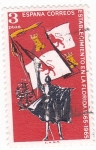 Stamps Spain -  IV Centenario de la fundación de San Agustín Florida    (Q)
